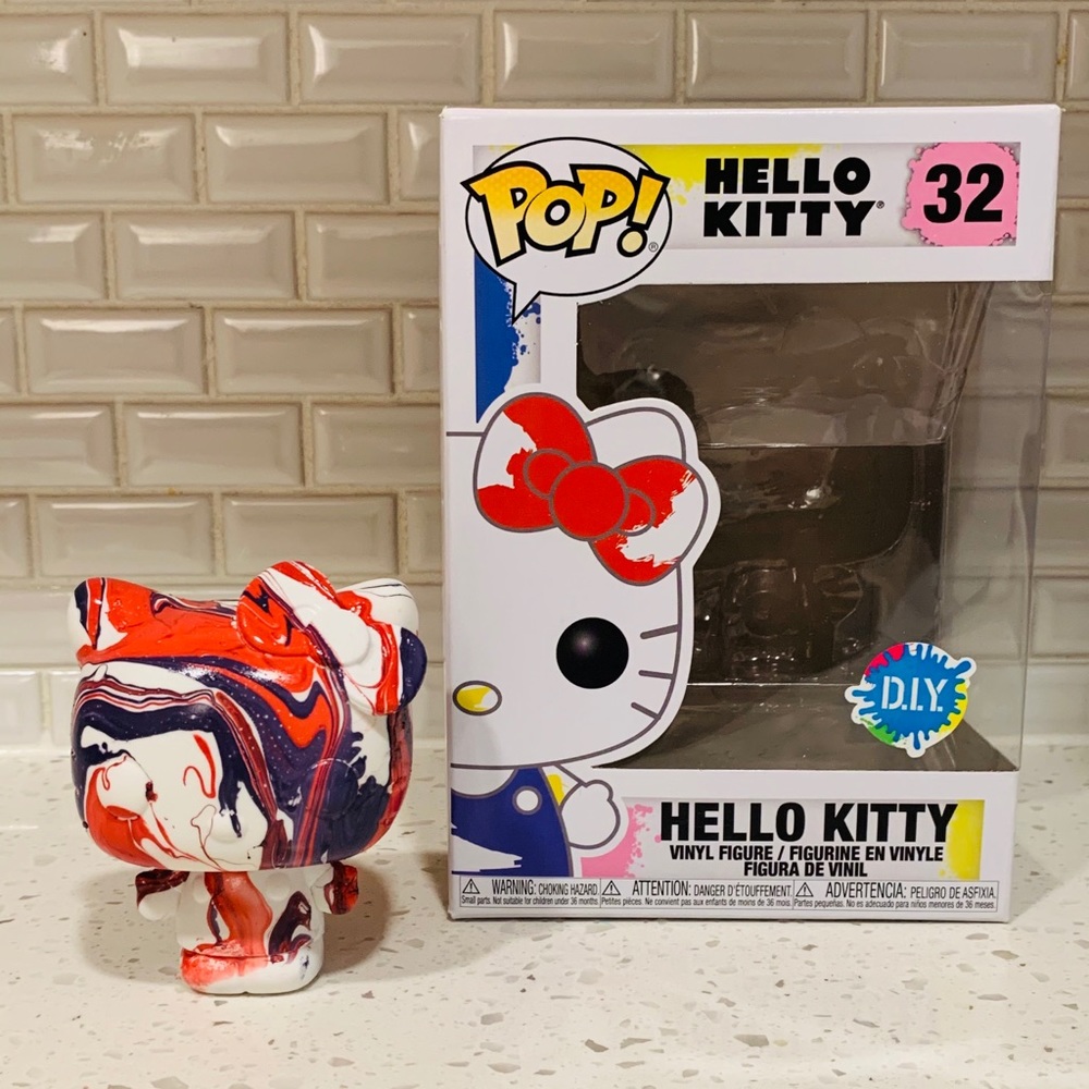 FUNKO POP! DIY CUSTOM HELLO KITTY!